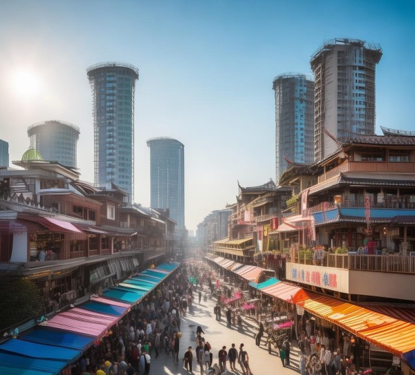 乐化镇集镇商贸服务区，机遇与挑战的双重融合